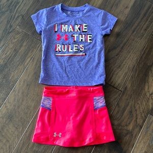 Under Armour Toddler Girls Outfit